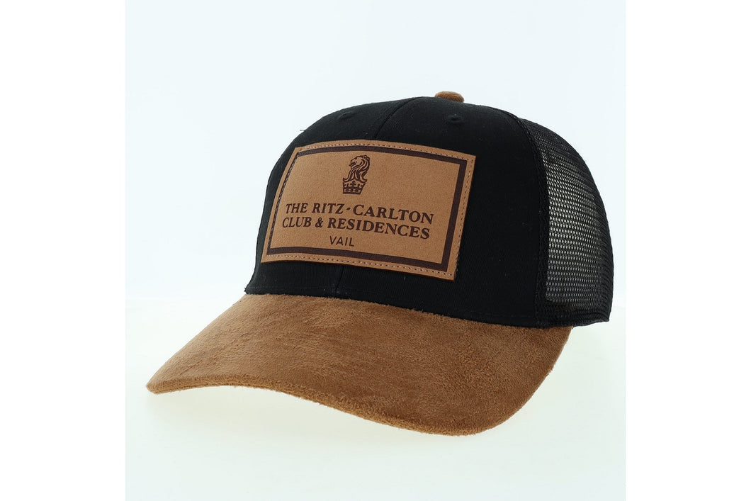 Black & Tan Microsuede