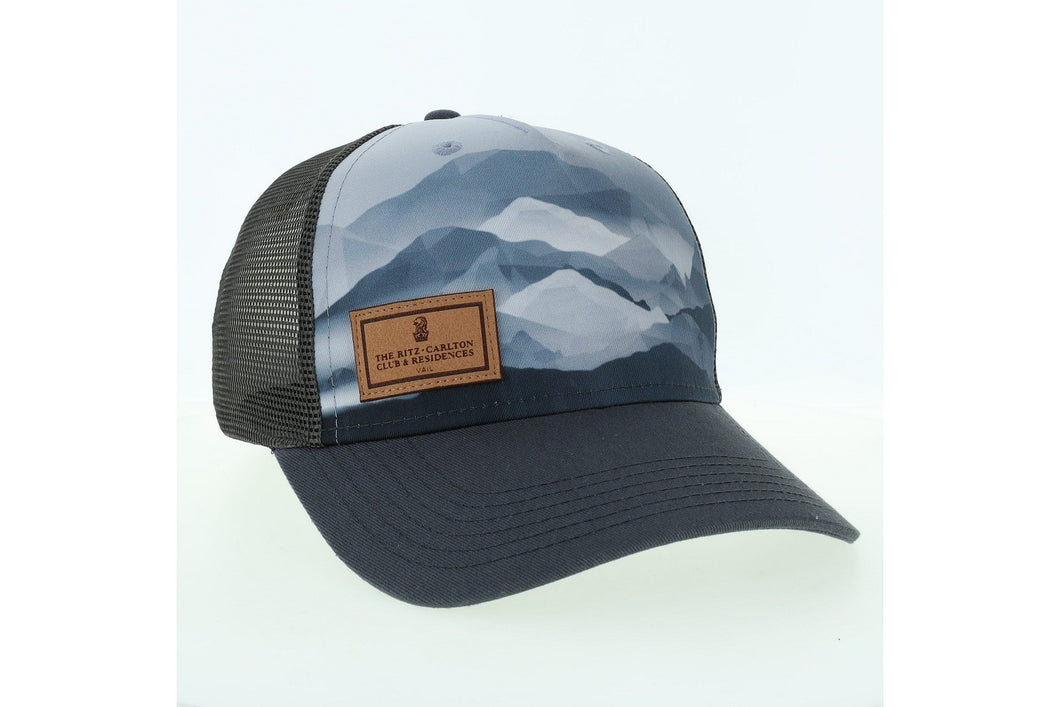 Pyrenees Trucker - Mountains Grey